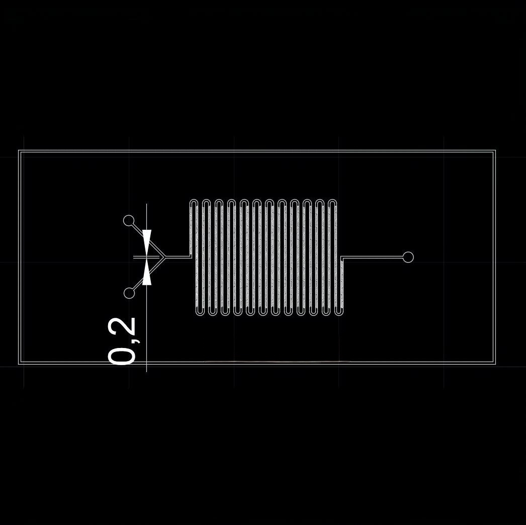 Staggered Herringbone Micromixer Chip, PDMS/Glass, Chaotic-Advection Mixing, Plasma-Bonded, for Nanoparticle & LNP Synthesis Research, with Tubing Kit, 45x20mm (RUO)